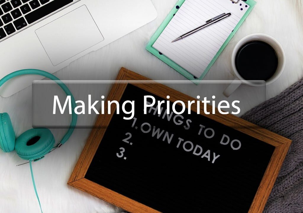  Time Management Techniques - making priorities