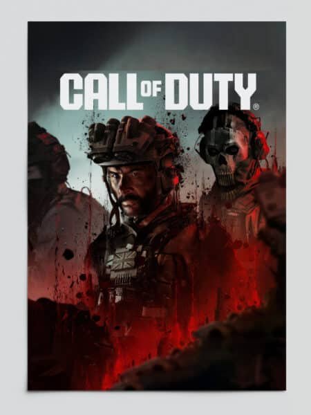 Call of Duty Modern Warfare 3 Captain Price Premium Gaming Poster (Copy)