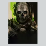 Call of Duty Modern Warfare 2 Simon Ghost Riley Tactical Shadow Poster