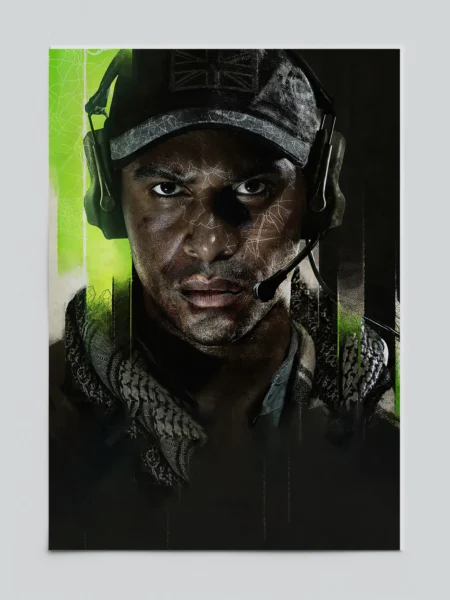 Call of Duty Modern Warfare 2 Kyle Gaz Garrick Watcher Poster