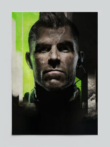 Call of Duty Modern Warfare 2 Soap Mactavish Breacher Poster