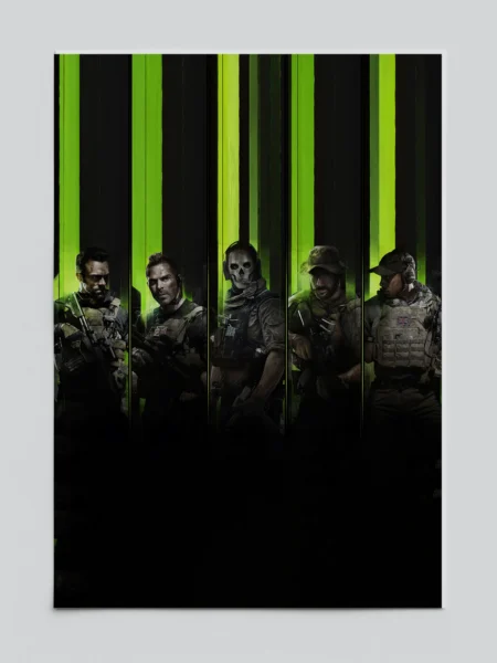 Call of Duty Modern Warfare 2 Task Force United Front Poster