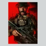 Call of Duty Modern Warfare 3 Captain Price Warzone Veteran Poster