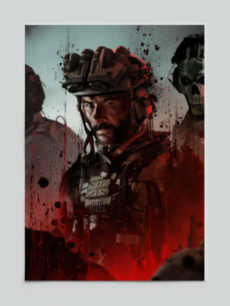 Call of Duty Modern Warfare 3 Captain Price Legacy Edition Poster