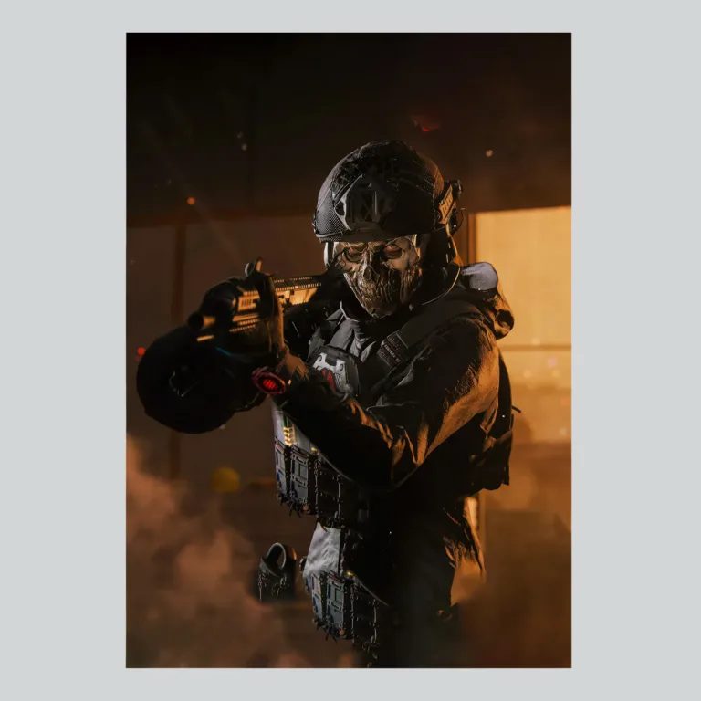 Call of Duty Modern Warfare 3 Warden Fortress Defender Poster