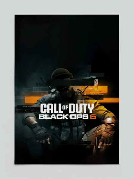 Call of Duty Black Ops 6 Legendary Warrior Poster