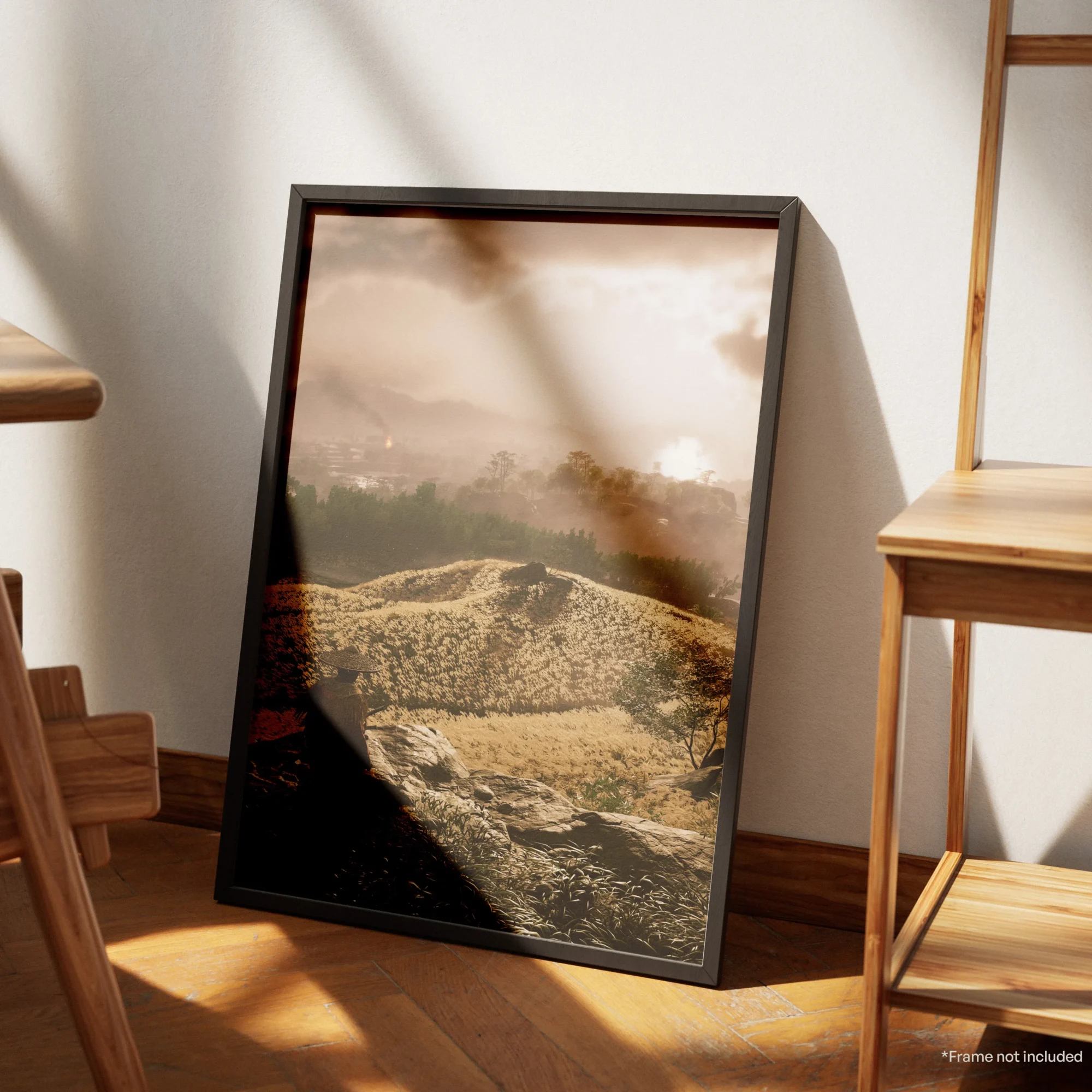 Ghost of Tsushima Scenic Landscape Gaming Art Poster