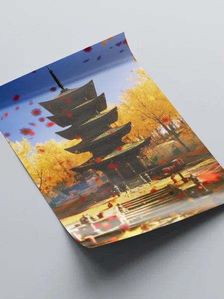 smpos138-ghost-of-tsushima-castle-and-forest-scene-art-poster-product-rollover-1.webp