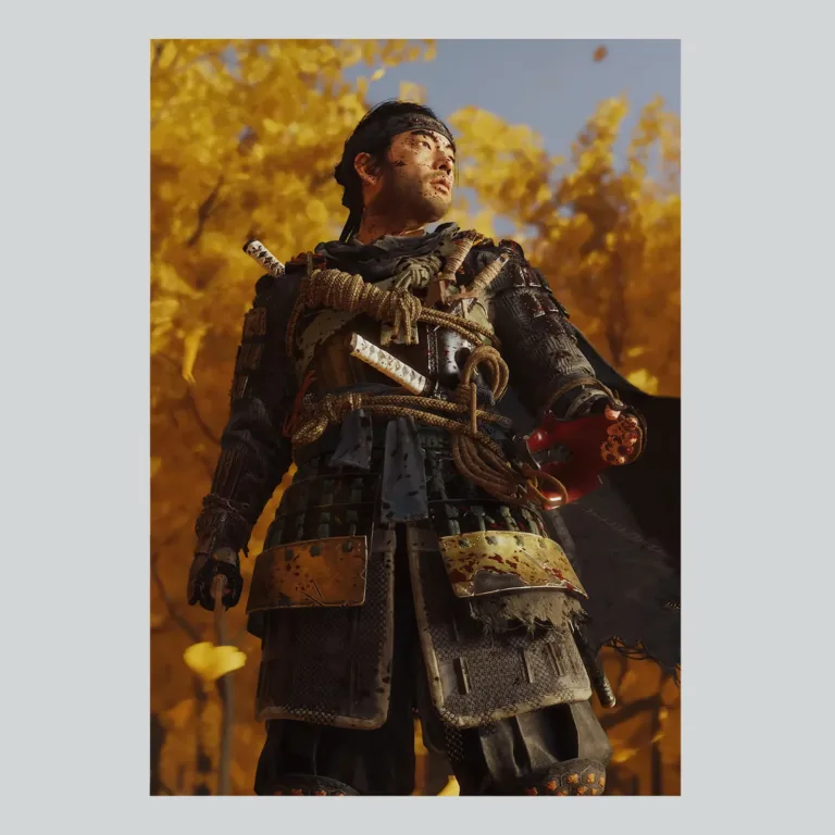Ghost of Tsushima Jin Sakai Honor Path Art Poster