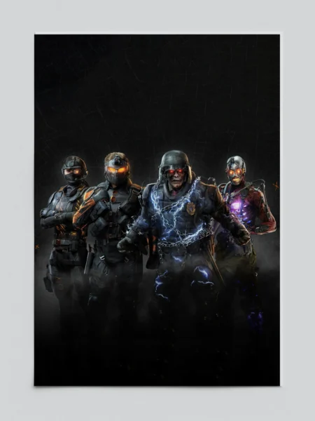 Call of Duty Black Ops 6 Taskforce Elite Poster