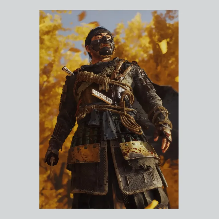 Ghost of Tsushima Jin Sakai Legacy Art Poster