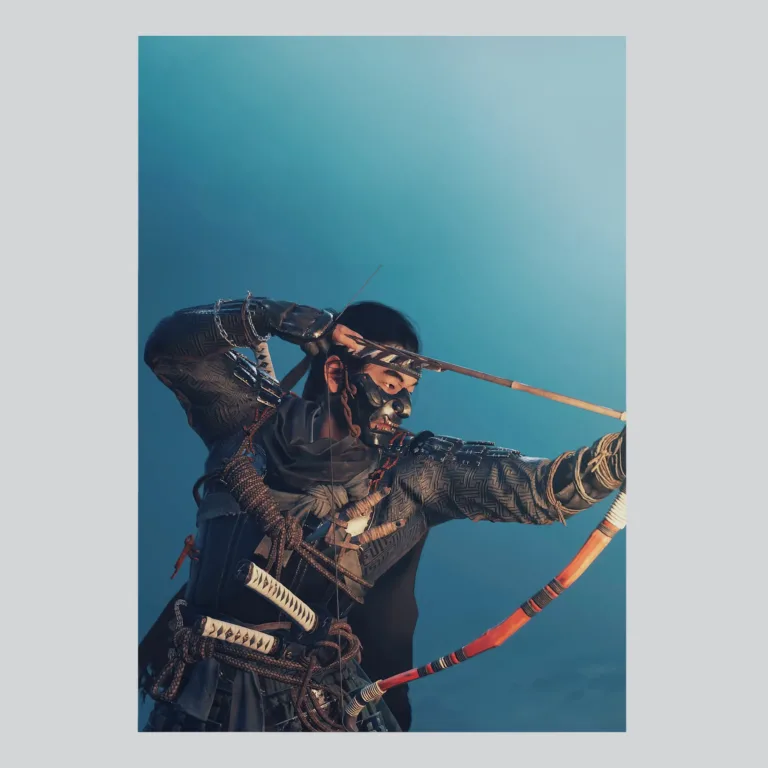 Ghost of Tsushima Master Archer Combat Art Poster