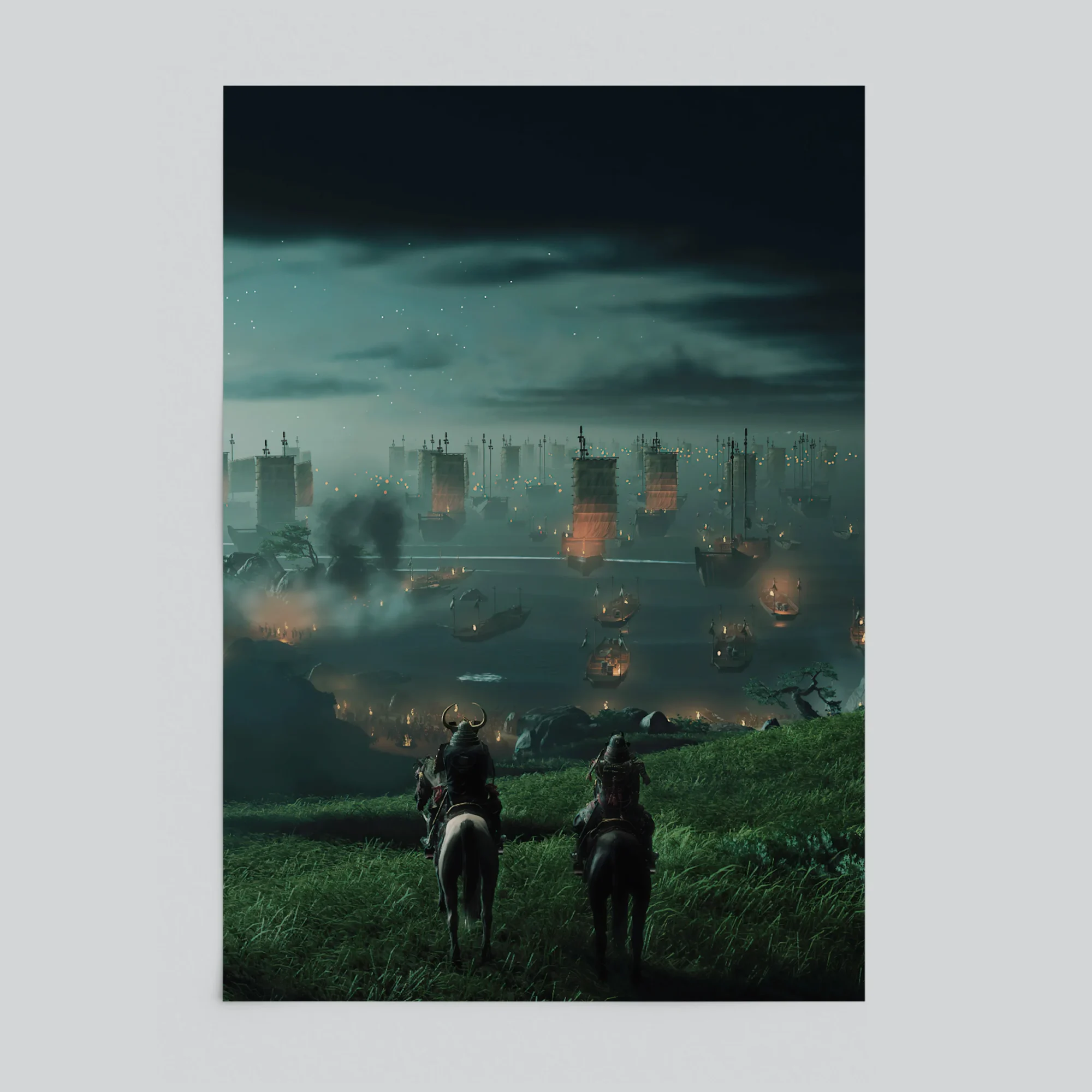 Ghost of Tsushima Samurai Legion Epic Art Poster