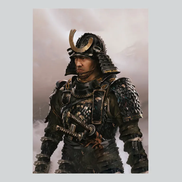 Ghost of Tsushima Samurai Legacy Art Poster