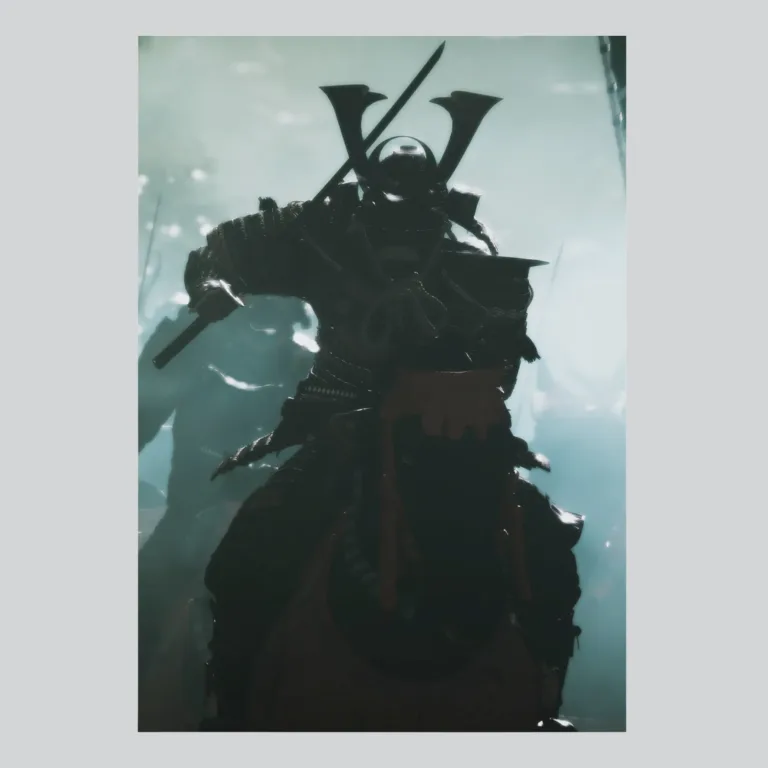 Ghost of Tsushima Fierce Jin Sakai Art Poster