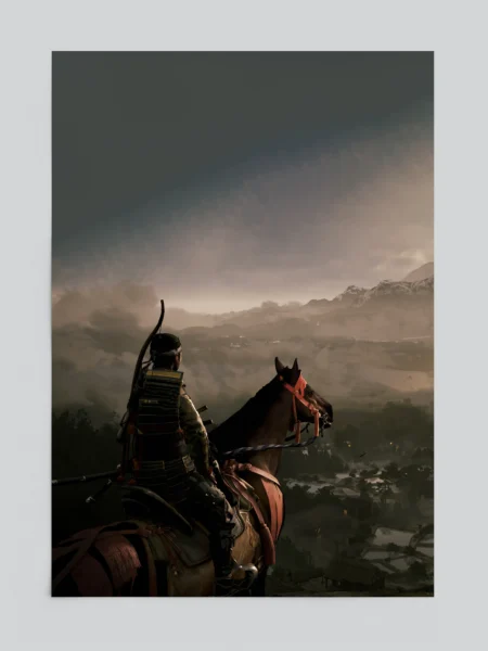 Ghost of Tsushima Epic Samurai Journey Wall Art Poster