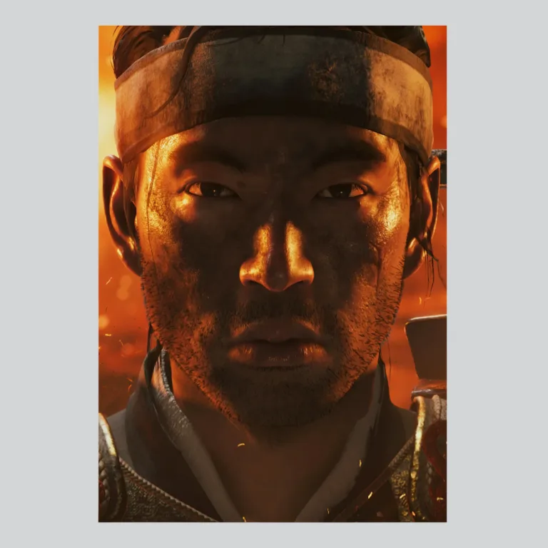 Ghost of Tsushima Legend of Jin Art Poster