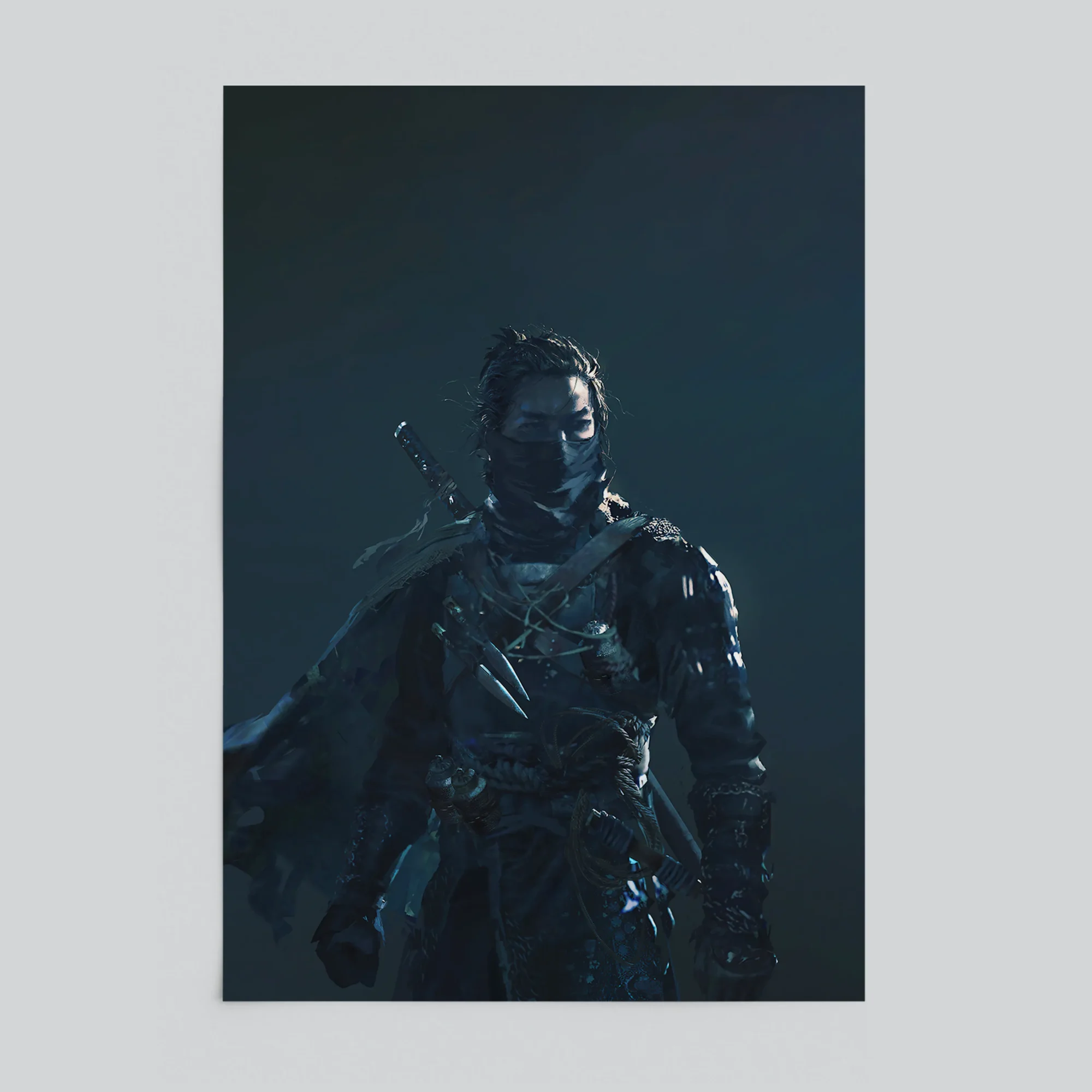 Ghost of Tsushima Jin Sakai Premium Art Poster