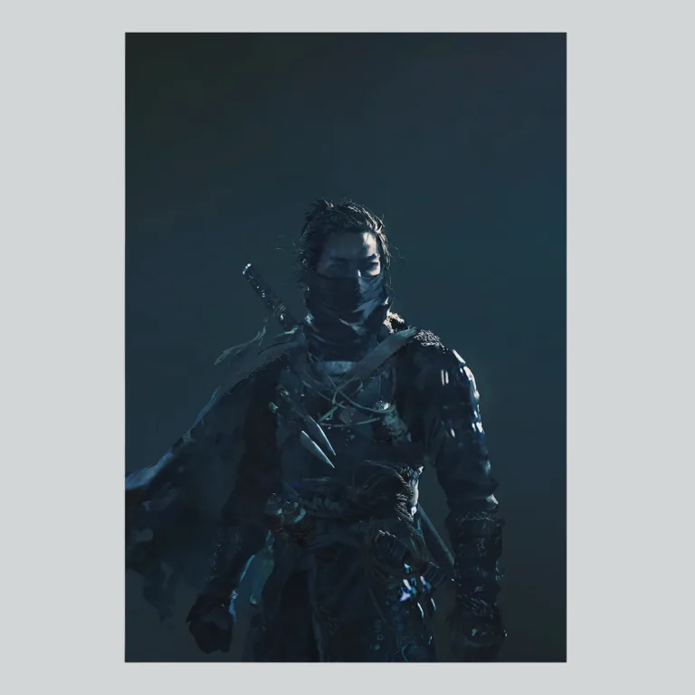 Ghost of Tsushima Jin Sakai Premium Art Poster