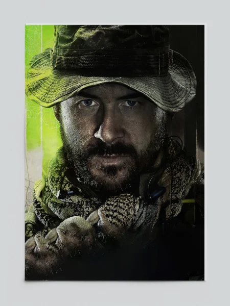 Call of Duty Modern Warfare 2 Captain Price Tactical Leader Poster