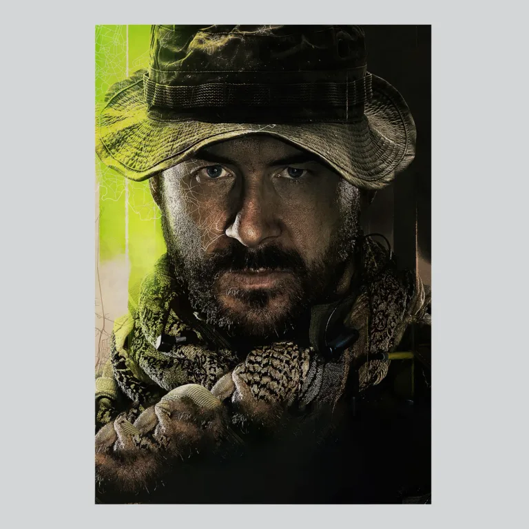 Call of Duty Modern Warfare 2 Captain Price Tactical Leader Poster