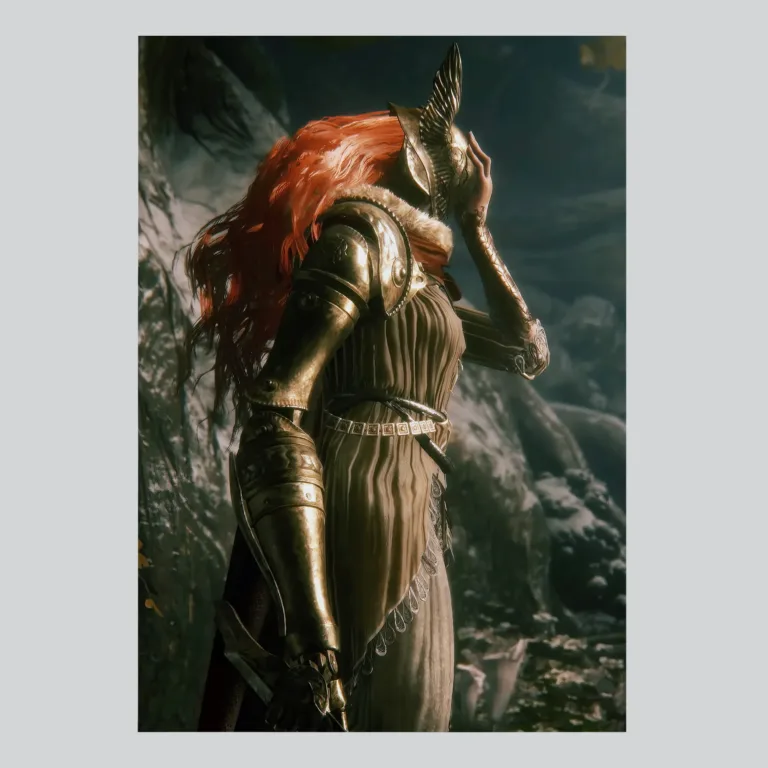 Elden Ring Malenia Combat Dance Poster