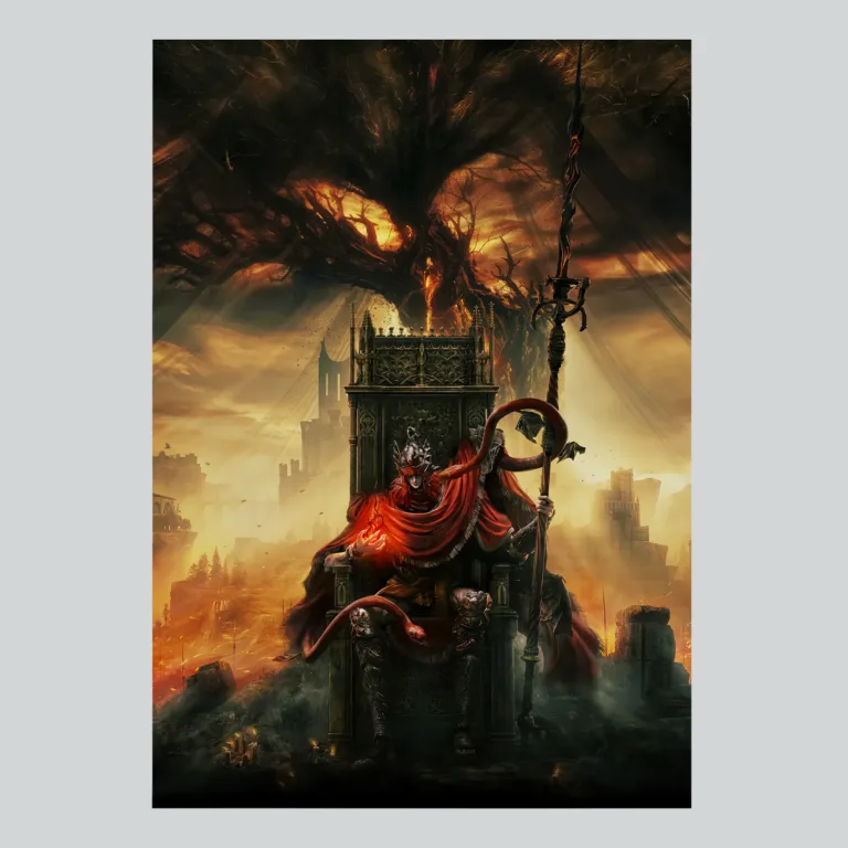Elden Ring Shadow of the Erdtree Messmer the Impaler Poster