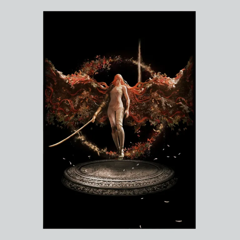 Elden Ring Blade of Miquella Undefeated Poster