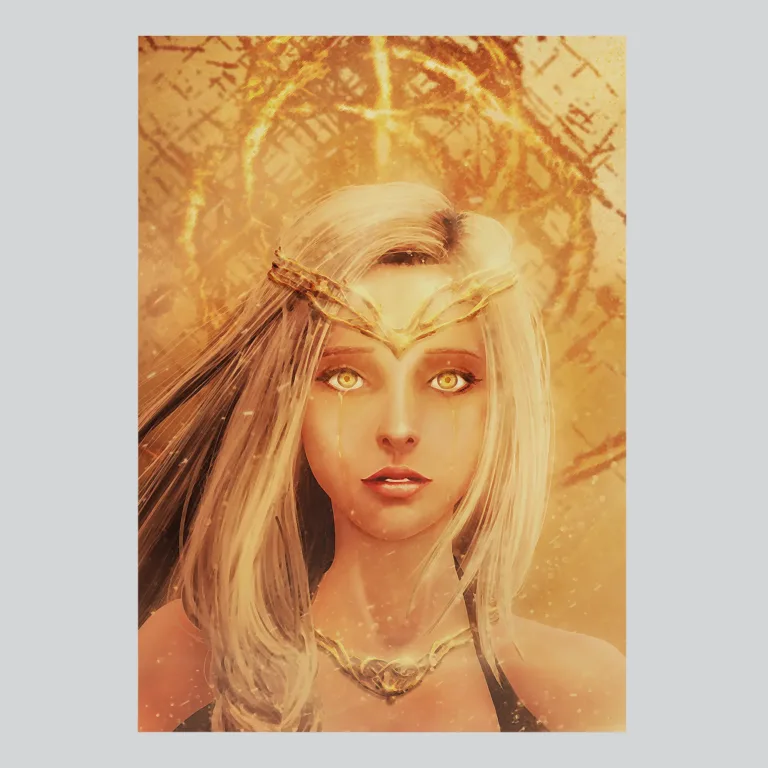 Elden Ring Queen Marika Vessel of the Elden Ring Poster