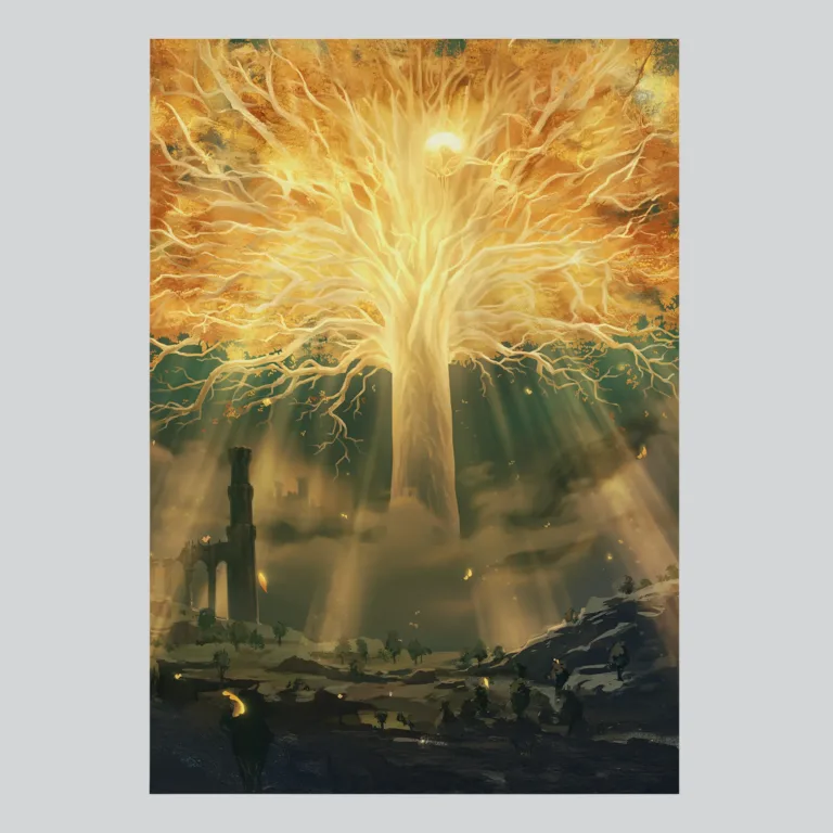 Elden Ring Golden Order Luminance Poster