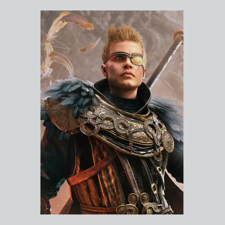 Assassins Creed Valhalla Majestic Odin Divine Ragnarok Poster