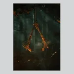 Assassins Creed Hexe Dark Mystical Witchcraft Saga Poster