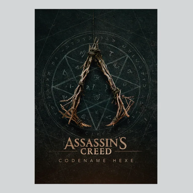 Assassins Creed Hexe Mysterious Occult Symbol Poster