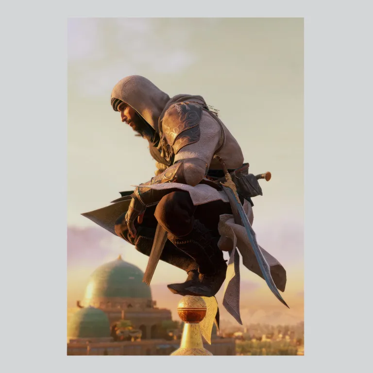 Assassins Creed Mirage Cunning Basim Hidden Truth Poster