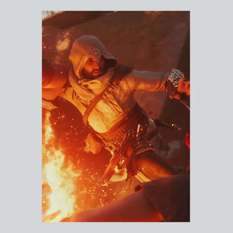 Assassins Creed Mirage Exotic Middle Eastern Tale Poster