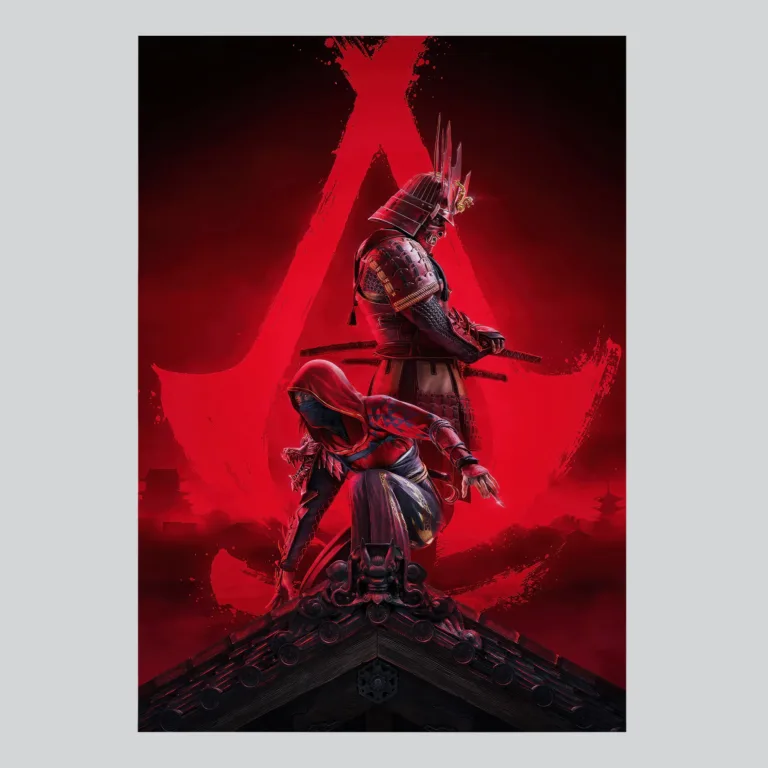 Assassins Creed Shadows Noble African Samurai Poster