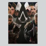 Assassins Creed Valhalla Mighty Norse Heroes Poster