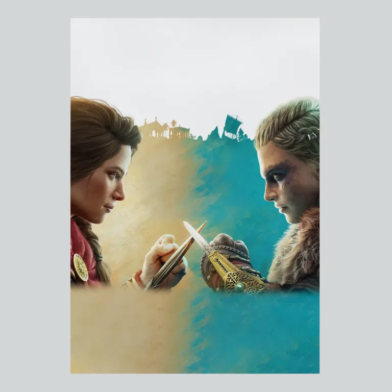 Assassins Creed Valhalla Epic Crossover Tales Poster