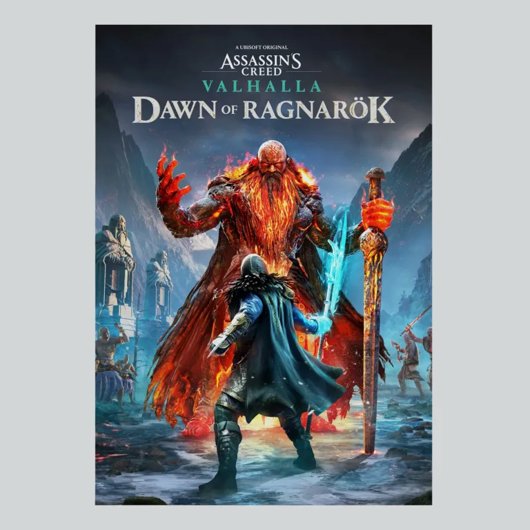 Assassins Creed Valhalla Divine Ragnarok Saga Poster
