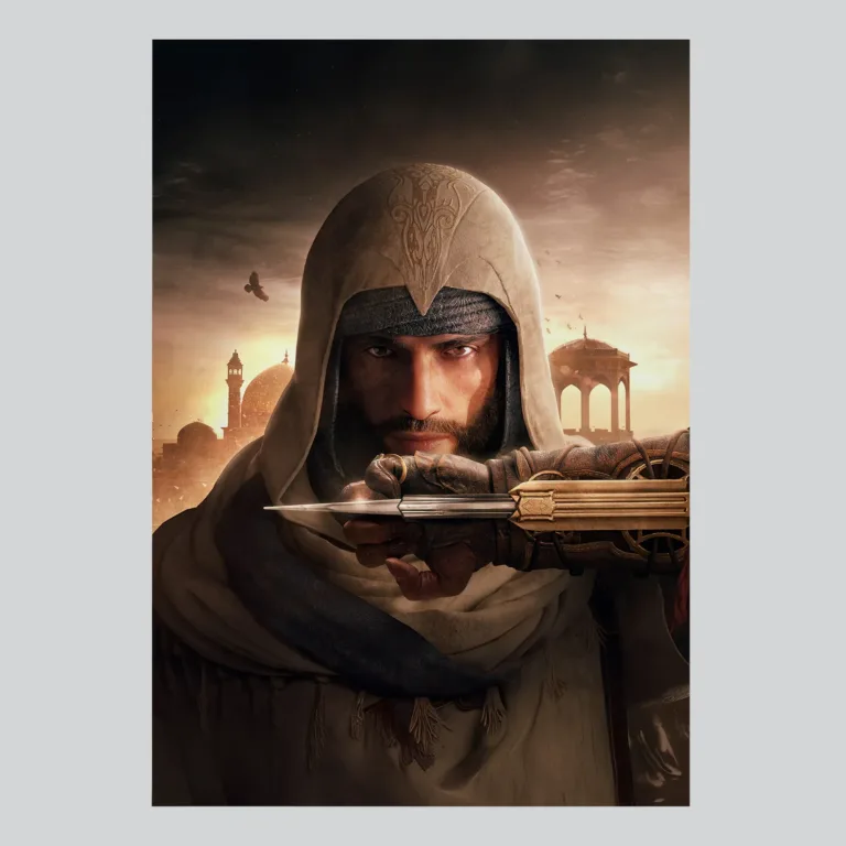 Assassins Creed Mirage Deadly Silent Strike Poster