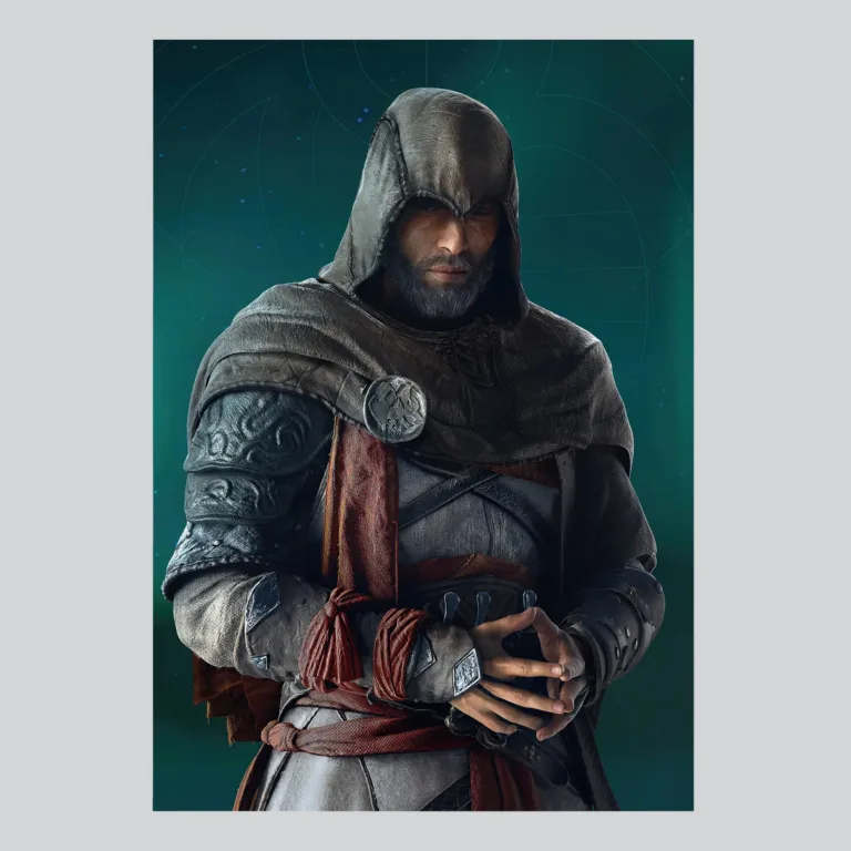 Assassins Creed Valhalla Enigmatic Basim Secret Poster