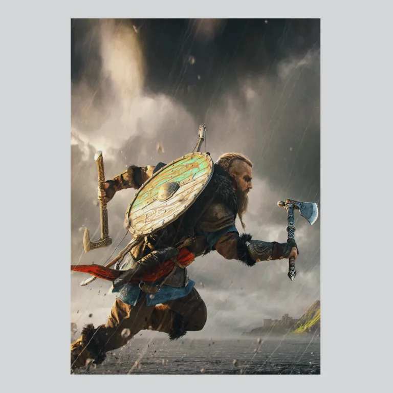 Assassins Creed Valhalla Valiant Norse Legend Poster