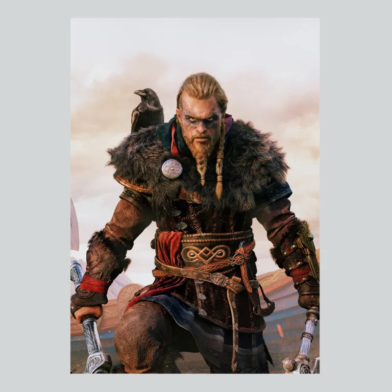 Assassins Creed Valhalla Majestic Longship Journey Poster