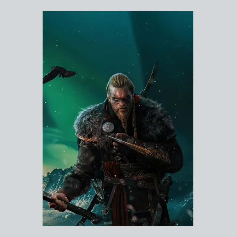 Assassins Creed Valhalla Dual Weapon Master Poster