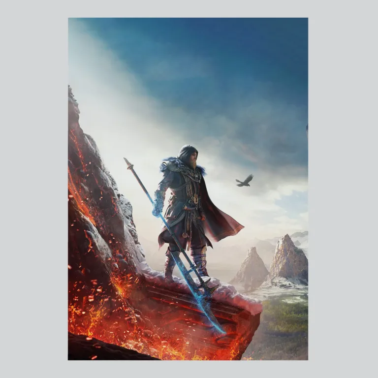 Assassins Creed Valhalla Allfather Odin Supreme Poster