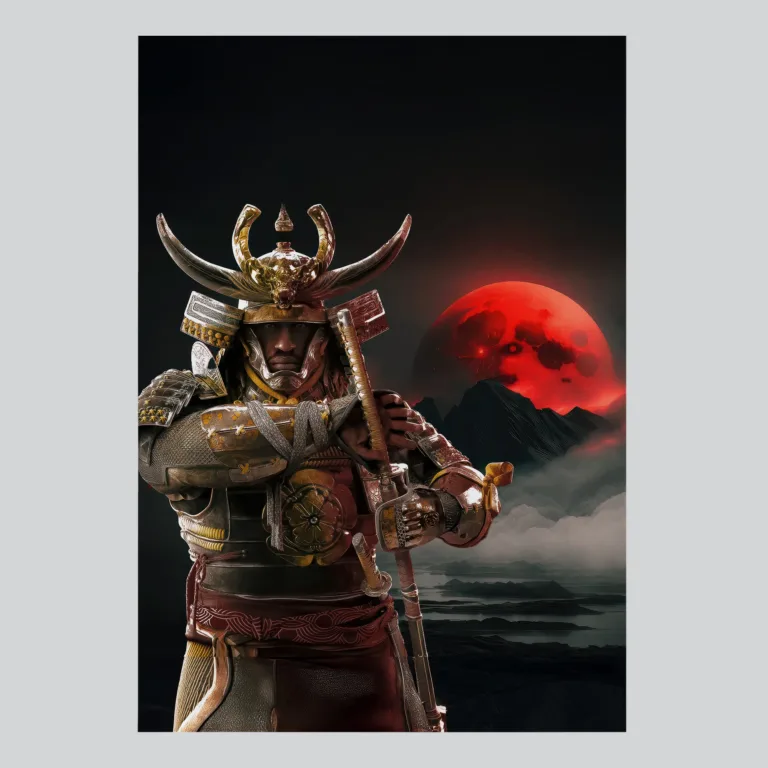 Assassins Creed Shadows Powerful Yasuke Victory Poster