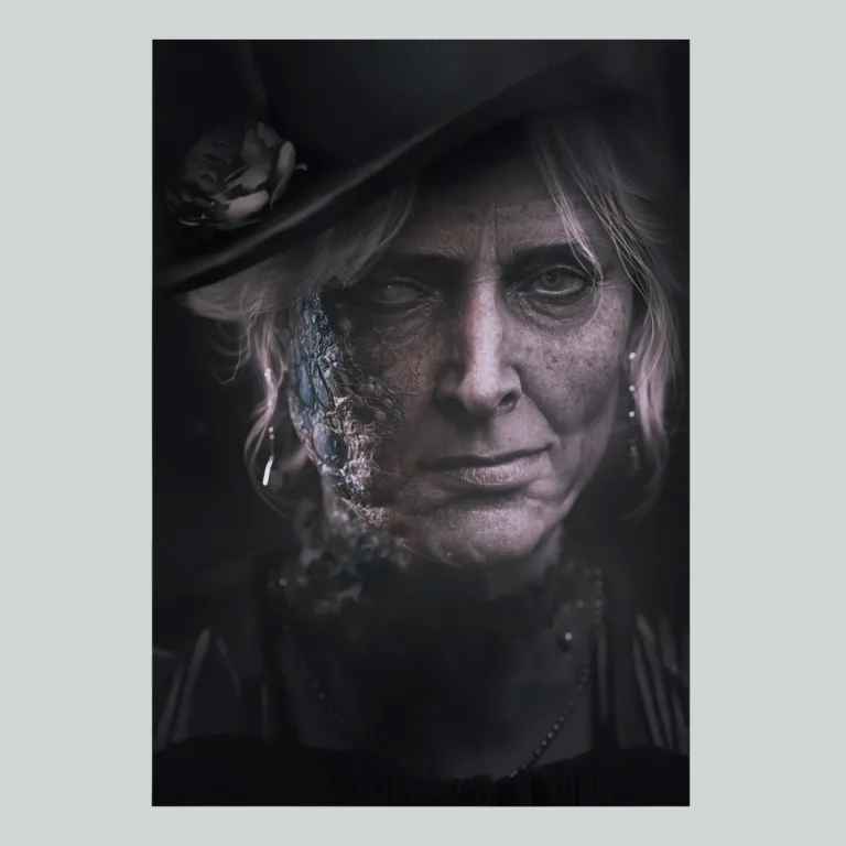 Beautiful Lies of P Antonia Character Portrait Gaming Poster