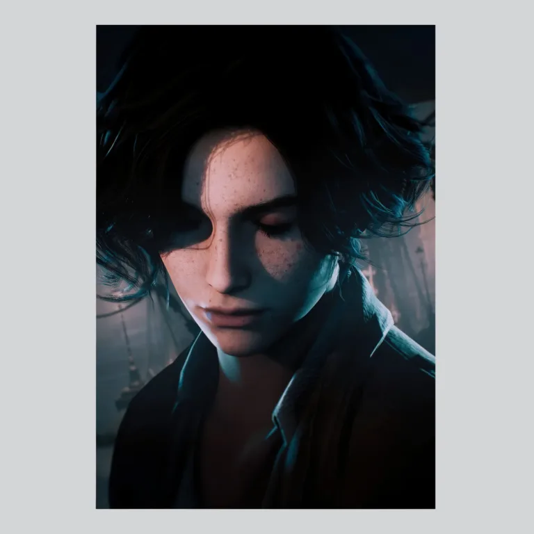 Atmospheric Lies of P Victorian Setting Gaming Poster