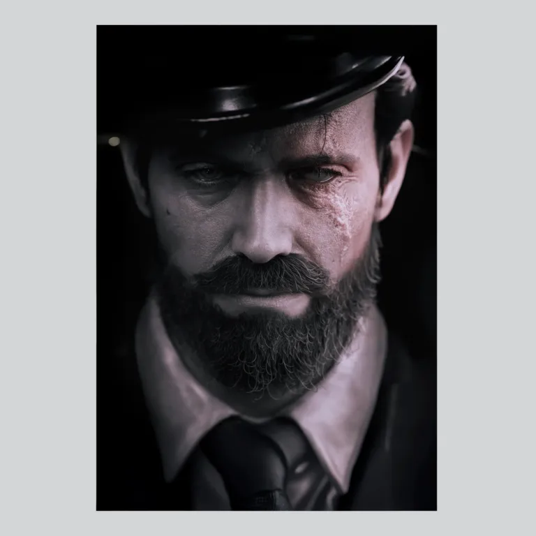 Menacing Lies of P Simon Manus Gaming Poster