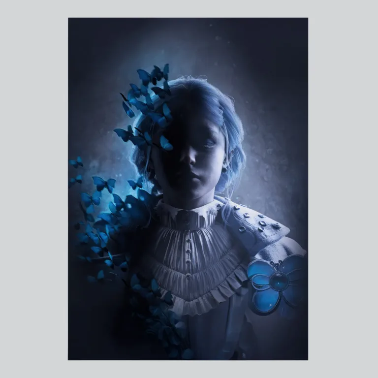 Elegant Lies of P Sophia Portrait Gaming Poster